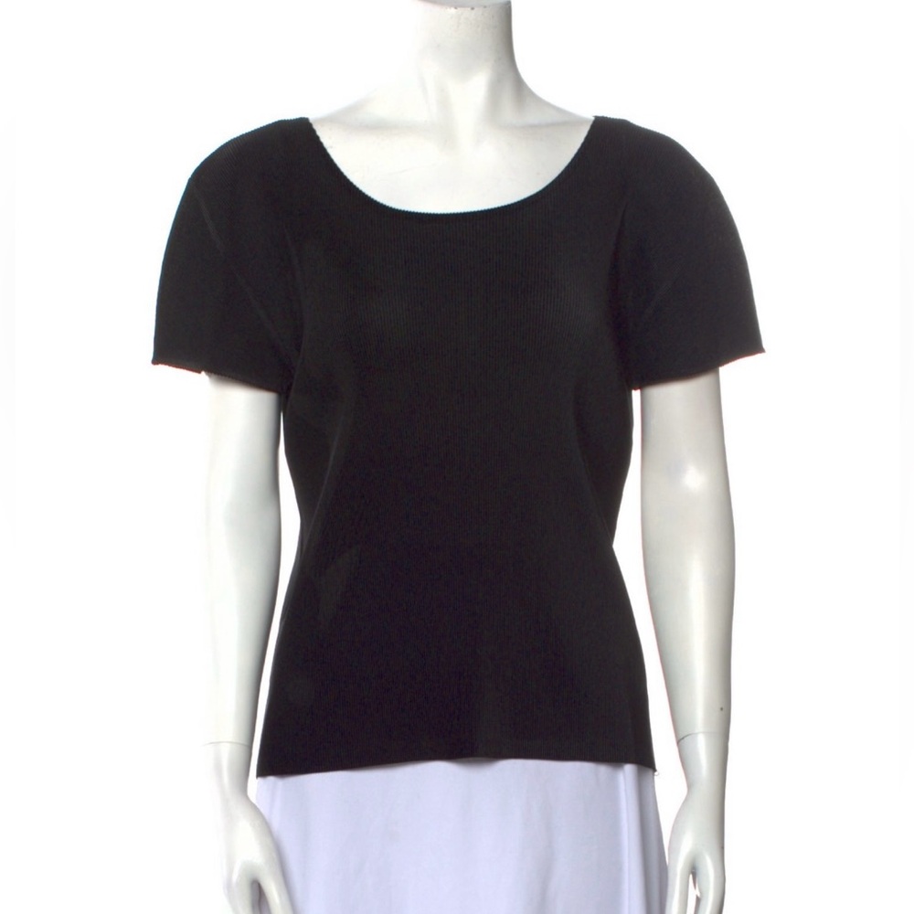 Issey Miyake Pleats Please Black Top